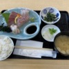 「道の駅 ごいせ仁摩」のレストランにて提供されている刺身定食